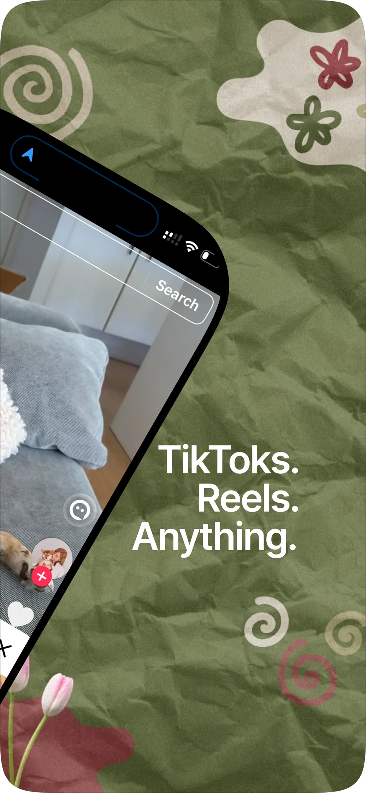 Send TikToks, Reels, Shorts and memes to friends on Wobble